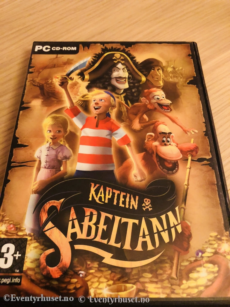 Terje Formoe. Kaptein Sabeltann. Pc-Spill. Pc Spill