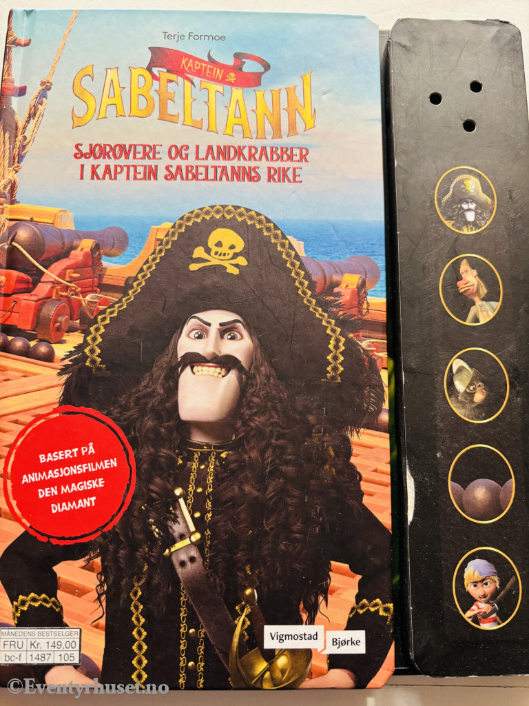 Terje Formoe. Kaptein Sabeltann – Sjørøvere og landkrabber i Kaptein Sabeltanns rike. 2020. Barnebok.
