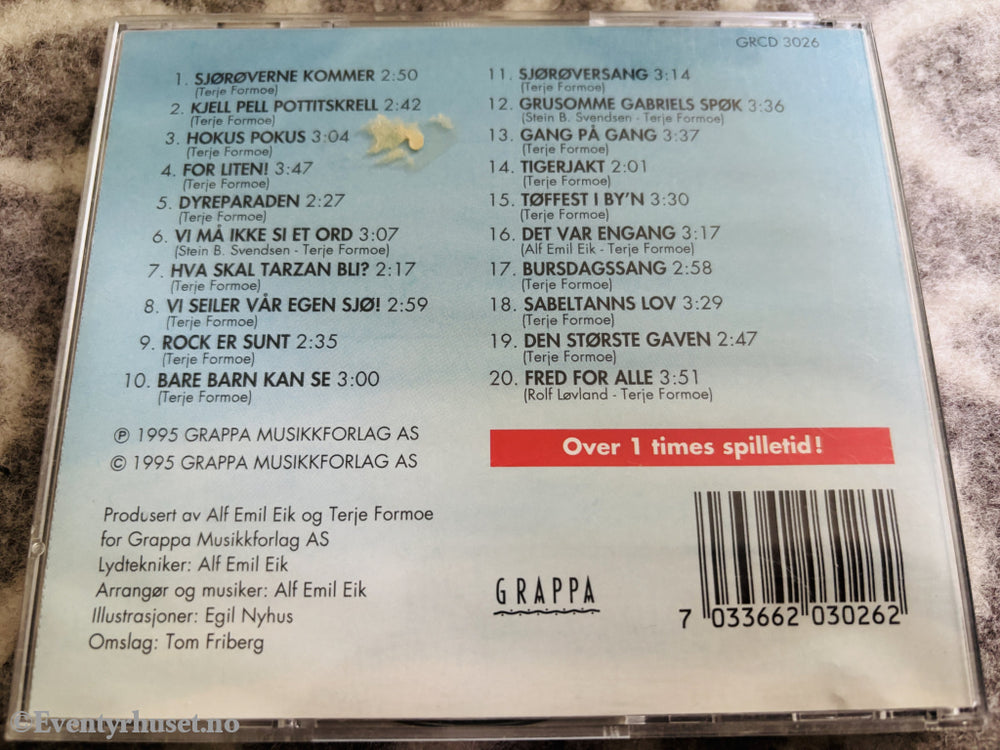 Terje Formoe - Ville venner og sabeltenner. Barne-CD.
