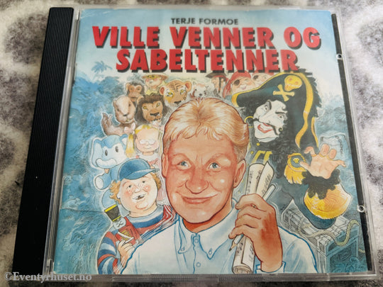 Terje Formoe - Ville venner og sabeltenner. Barne-CD.