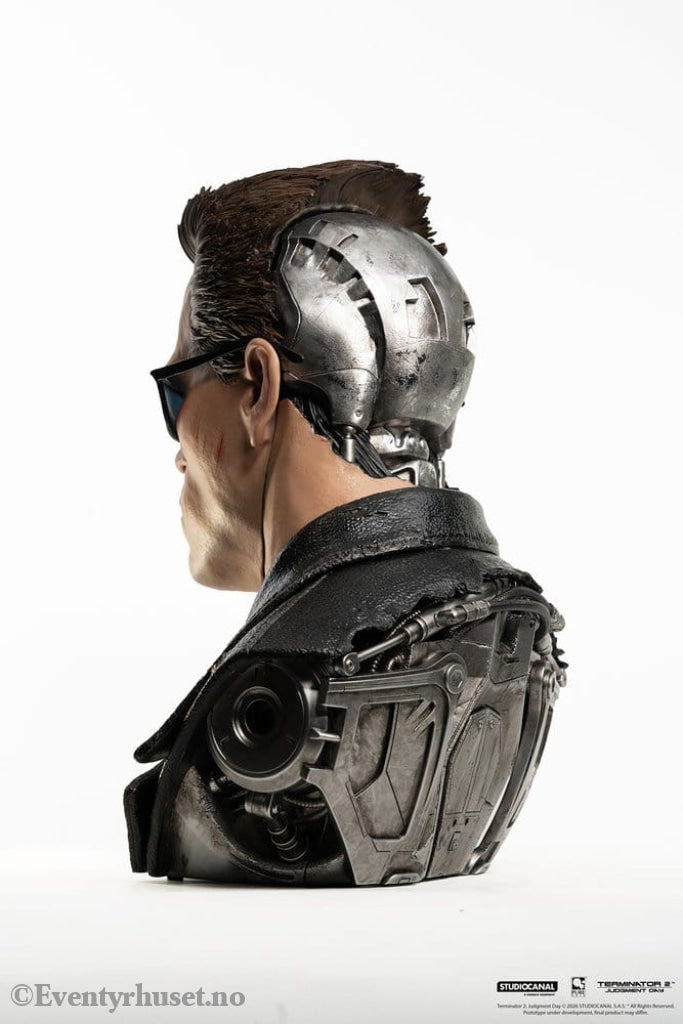 Terminator 2 Replik 1/1 T-800 Model 101 Battle Damaged Art Mask 47 cm Collectibles