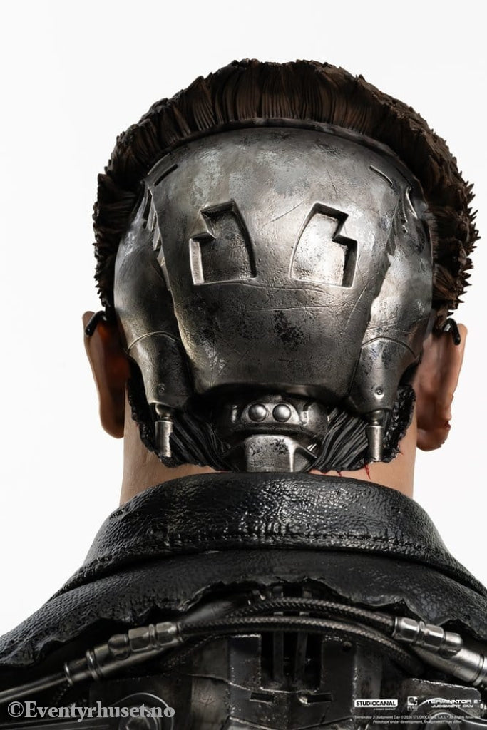 Terminator 2 Replik 1/1 T-800 Model 101 Battle Damaged Art Mask 47 cm Collectibles
