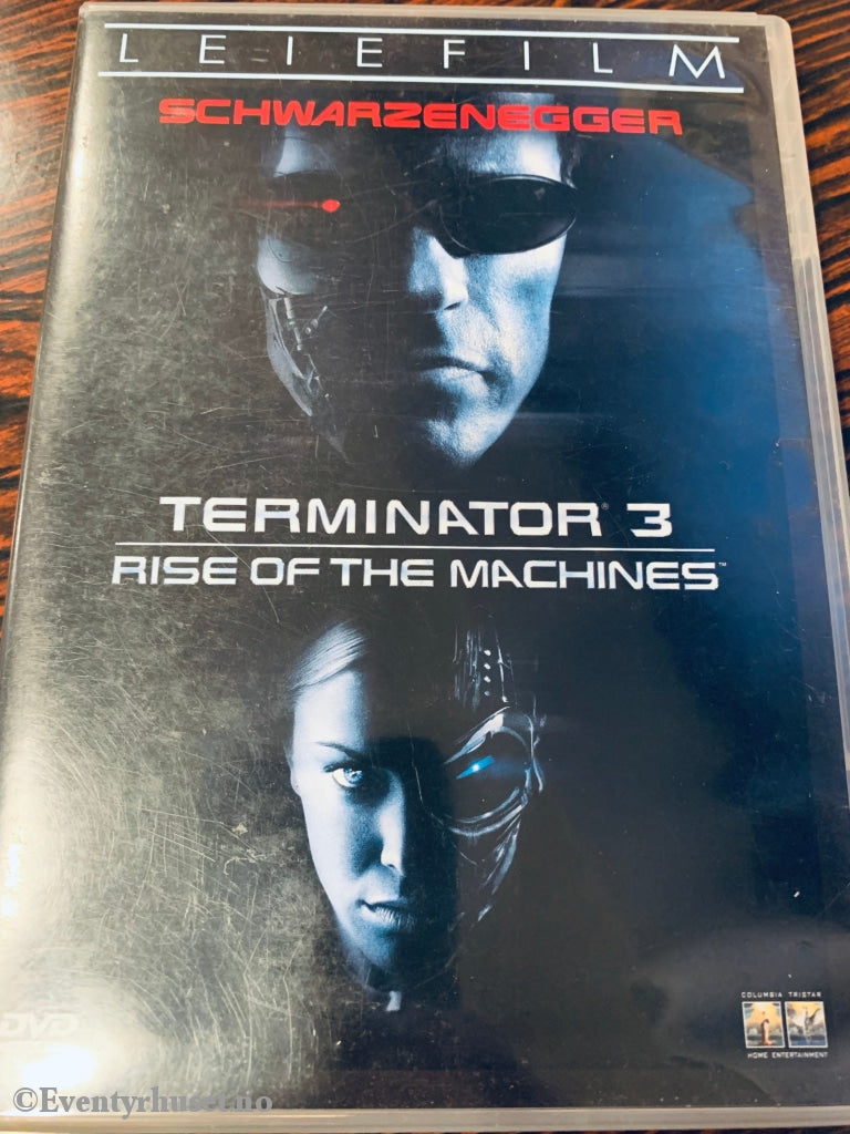 Terminator 3. Dvd Leiefilm.