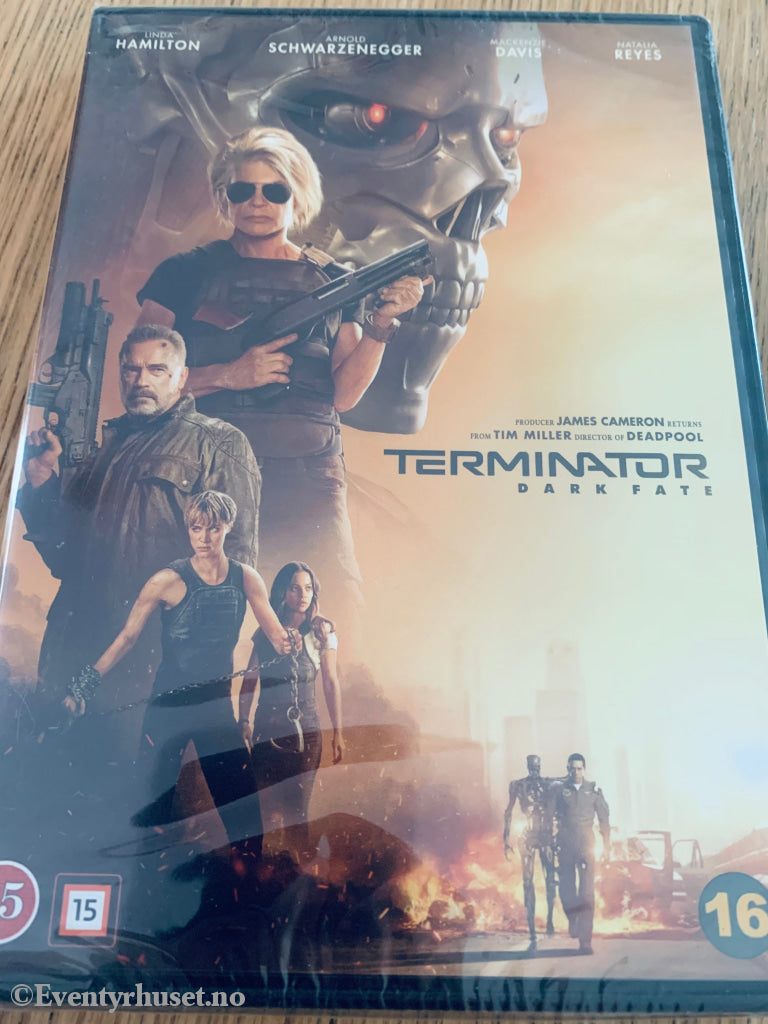 Terminator Dark Fate. 2019. Dvd. Ny I Plast! Dvd