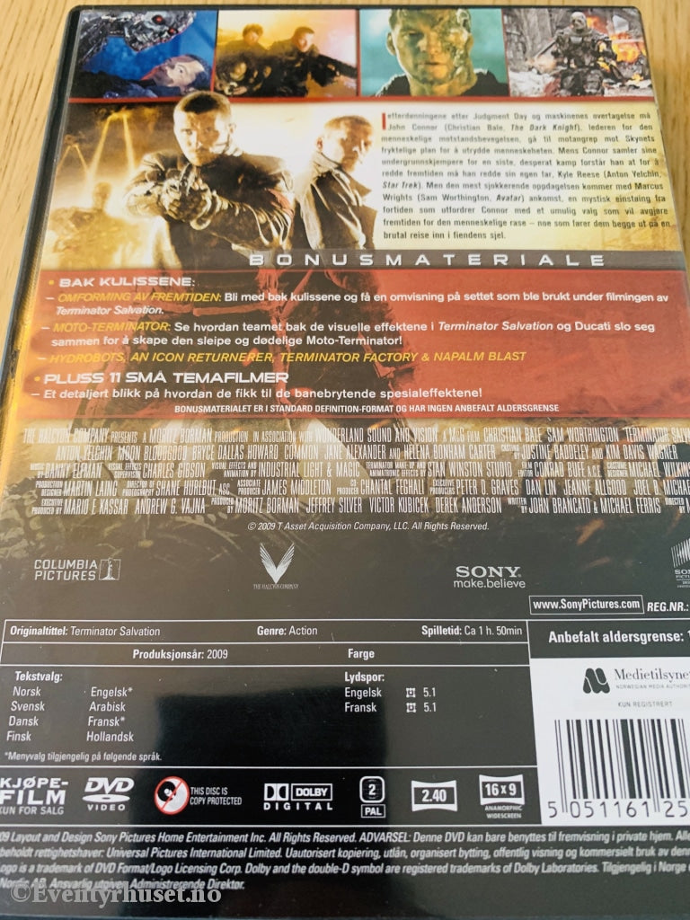 Terminator Salvation. Dvd. Dvd