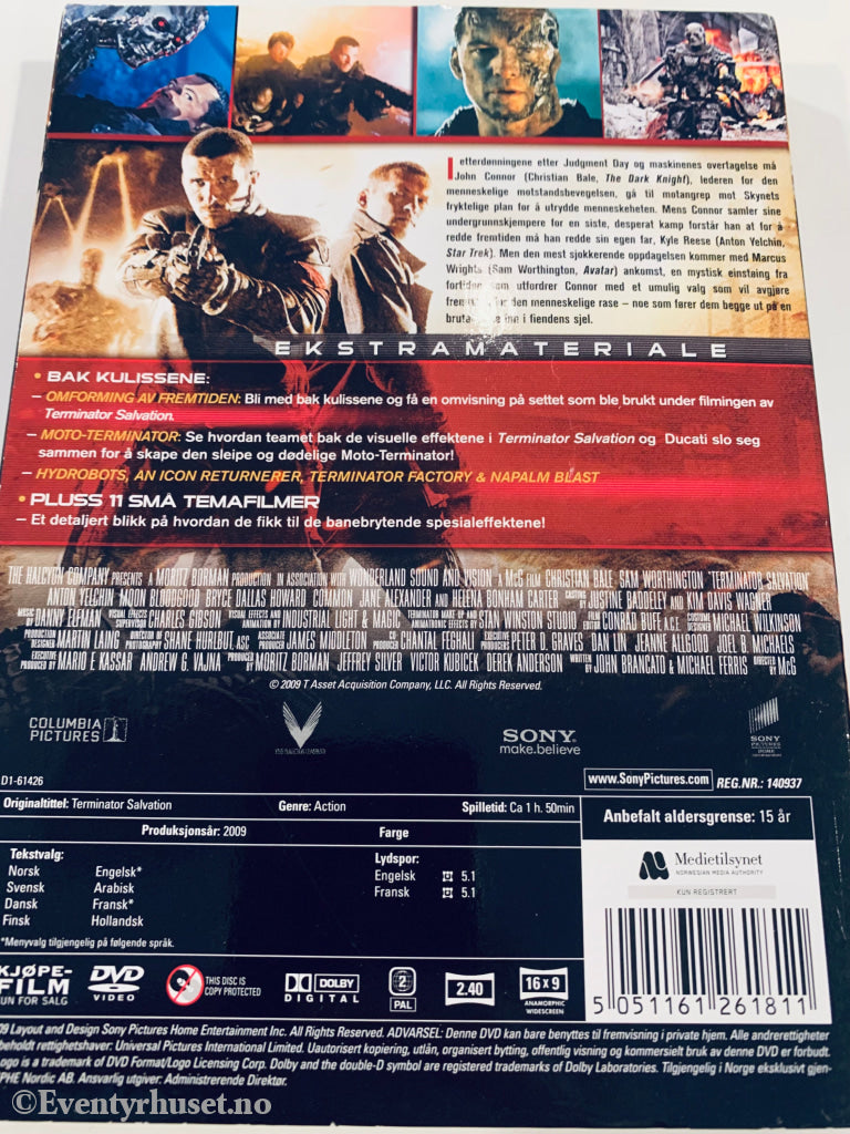 Terminator Salvation. Dvd Slipcase.