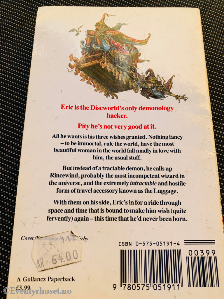 Terry Pratchett. Eric. Bok.