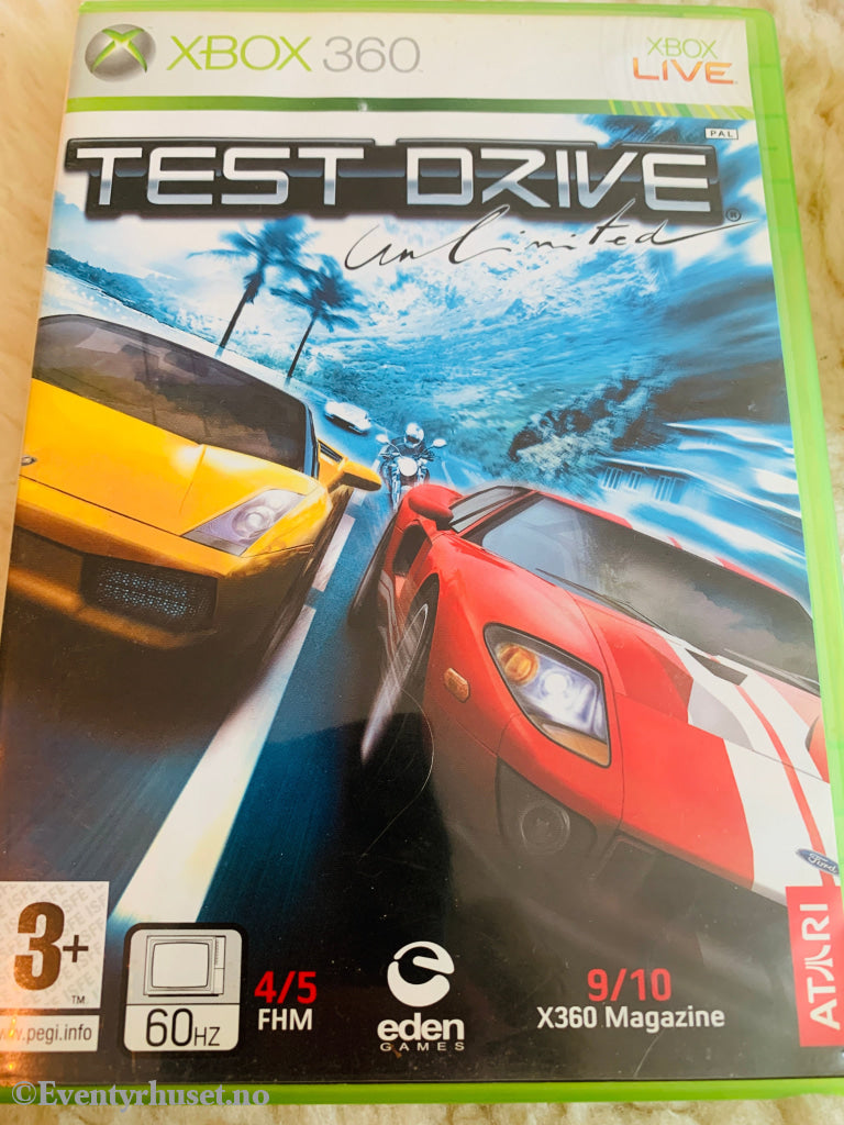 Test Drive. Xbox 360.