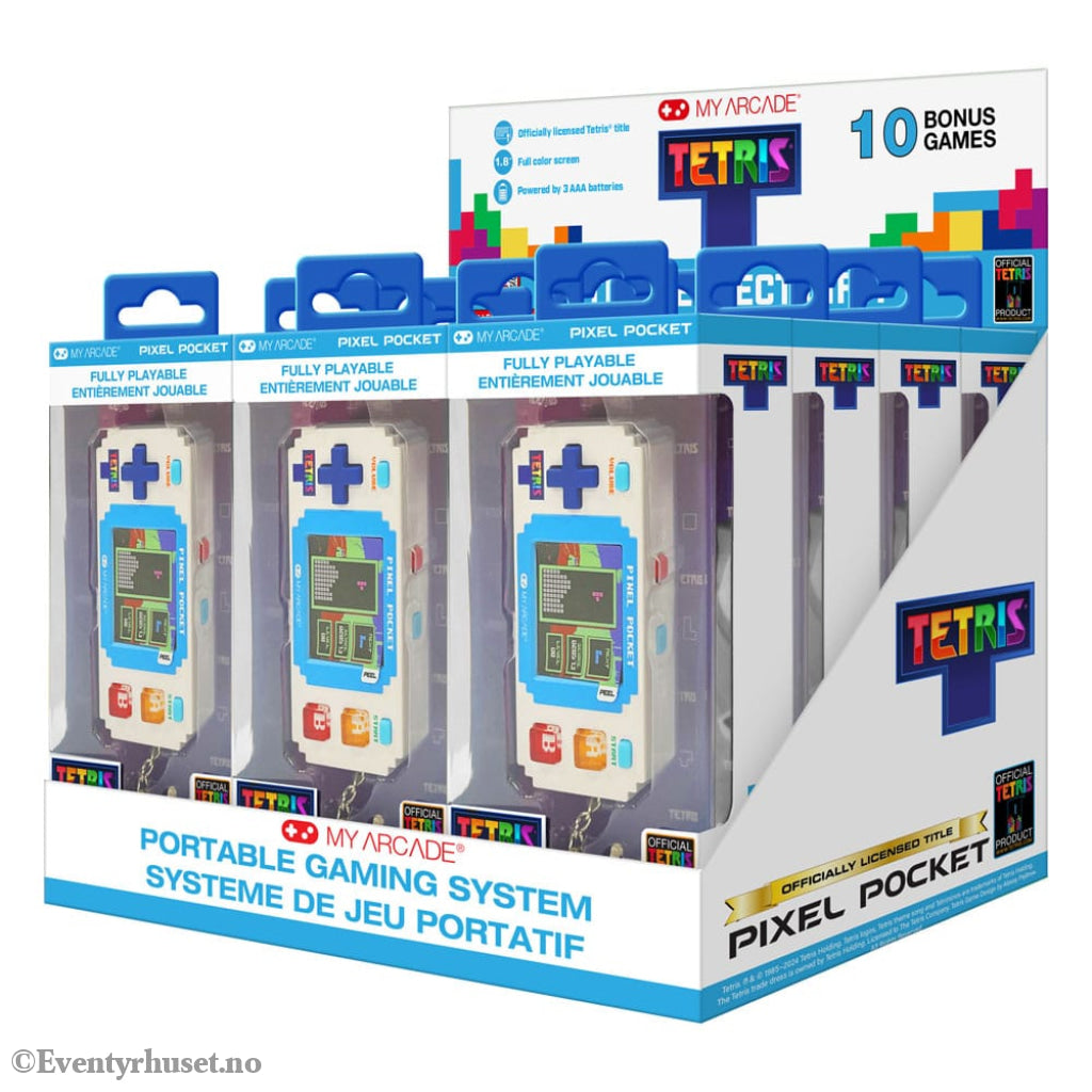 Tetris Mini Portable Gaming System Pixel Pocket Display (12) Home & Gifts