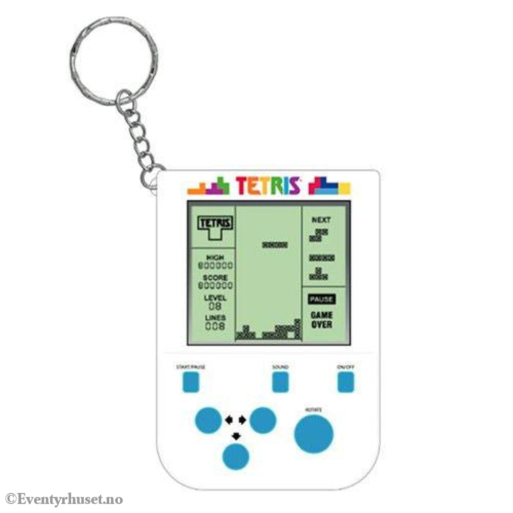 Tetris Mini Retro Handheld Video Game Keychain Home & Gifts