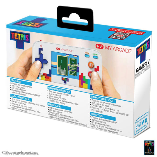 Tetris Portable Video Gaming System Gamer V Home & Gifts