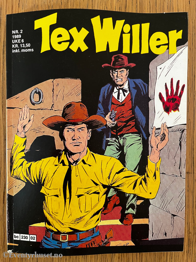 Tex Willer Nr. 1 (1986). Tegneseriepocket.