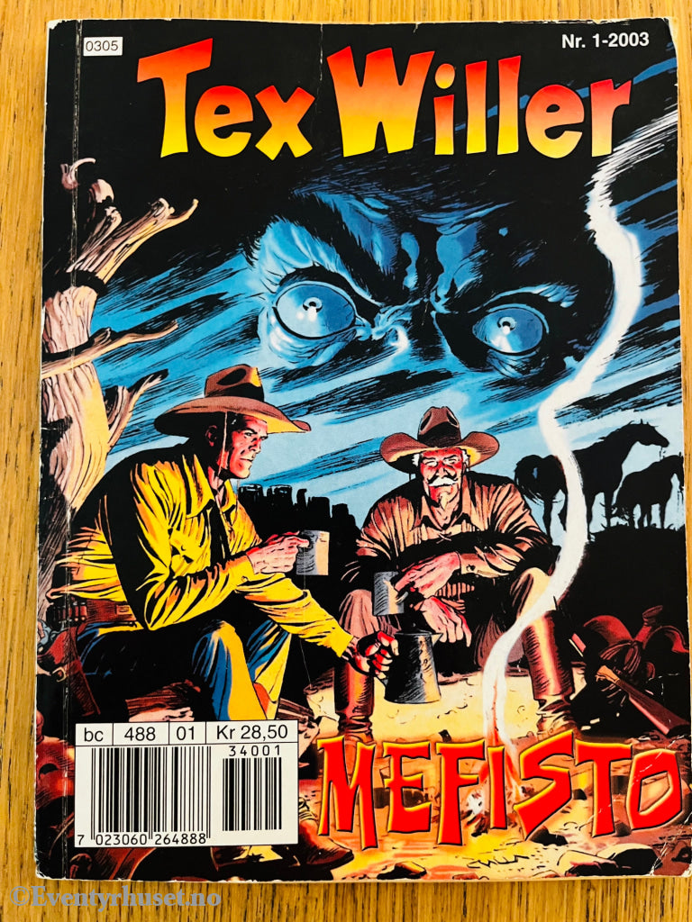 Tex Willer nr. 1 (2003). Tegneseriepocket.