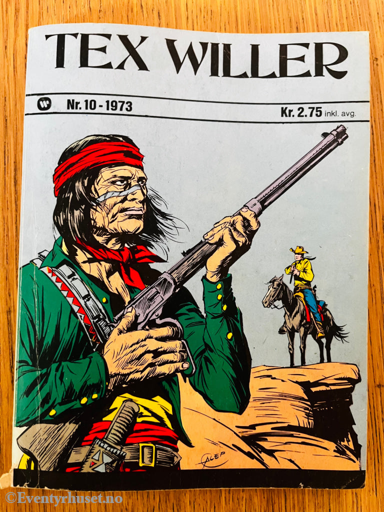 Tex Willer Nr. 10 (1973). Tegneseriehefte.