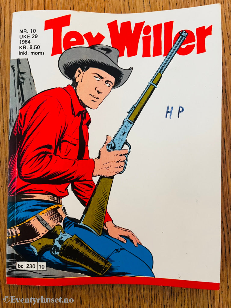 Tex Willer Nr. 10 (1984). Tegneseriepocket.