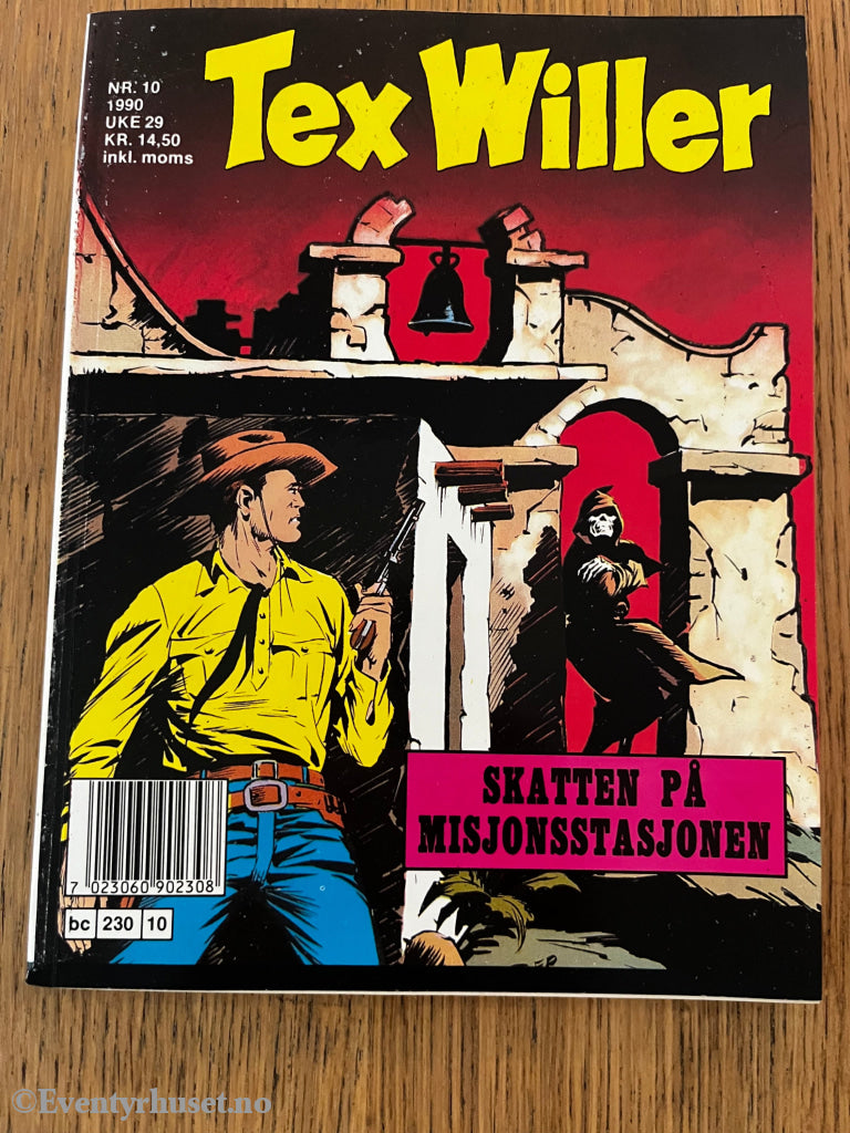 Tex Willer nr. 10 (1990). Tegneseriepocket.