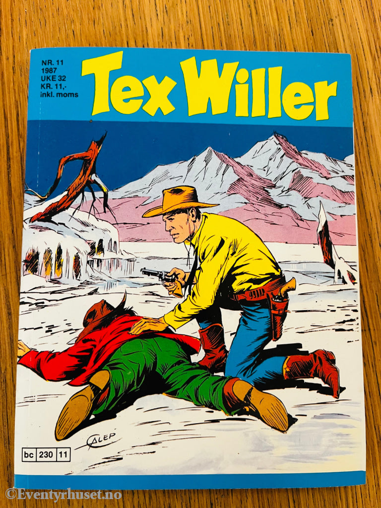 Tex Willer Nr. 11 (1987). Tegneseriepocket.