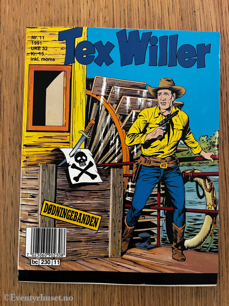 Tex Willer nr. 11 (1991). Tegneseriepocket.