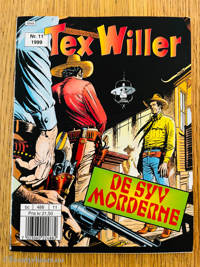 Tex Willer nr. 11 (1999). Tegneseriepocket.