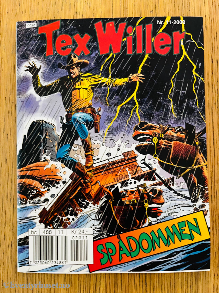 Tex Willer nr. 11 (2000). Tegneseriepocket.
