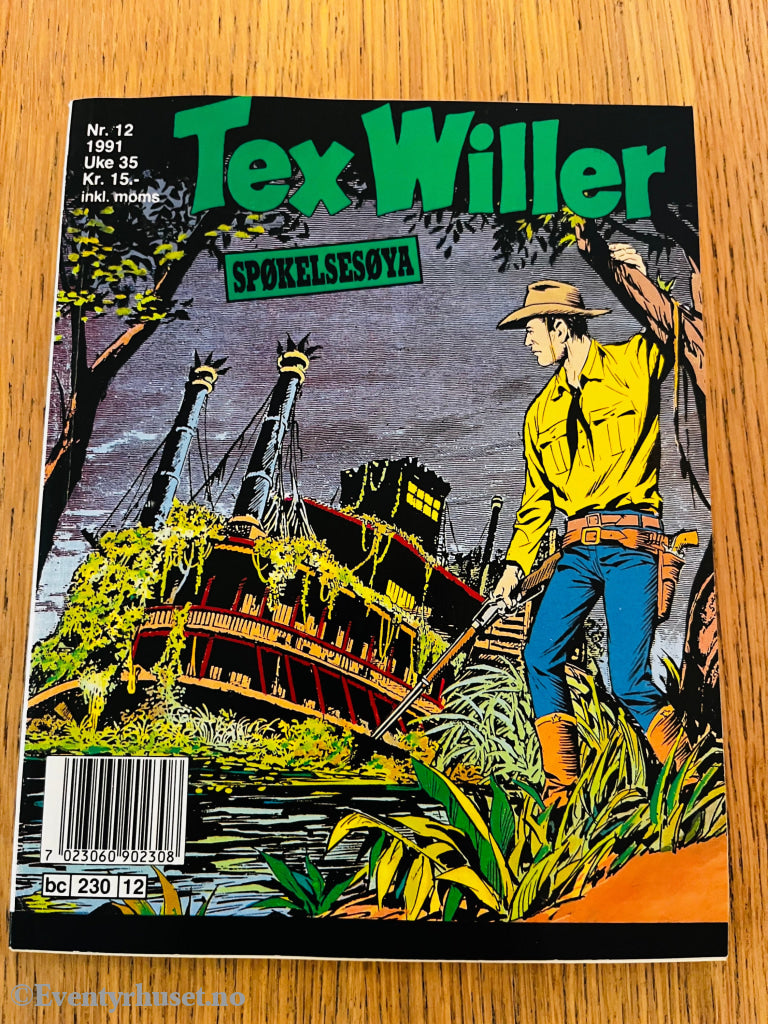 Tex Willer nr. 12 (1991). Tegneseriepocket.