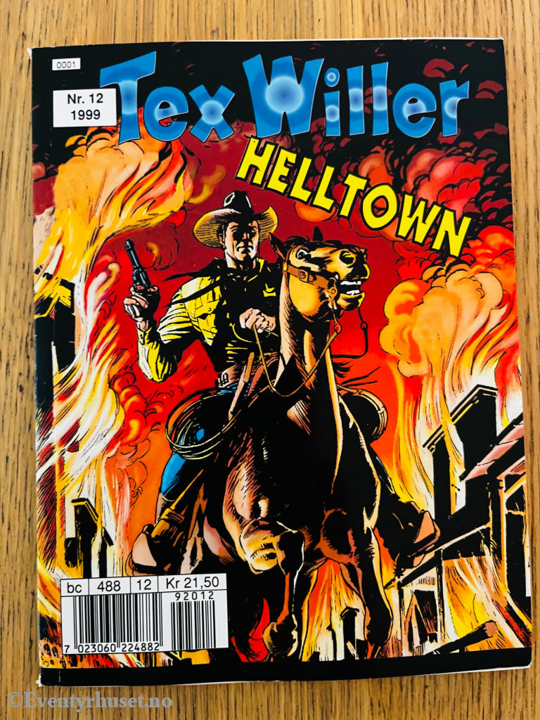 Tex Willer nr. 12 (1999). Tegneseriepocket.