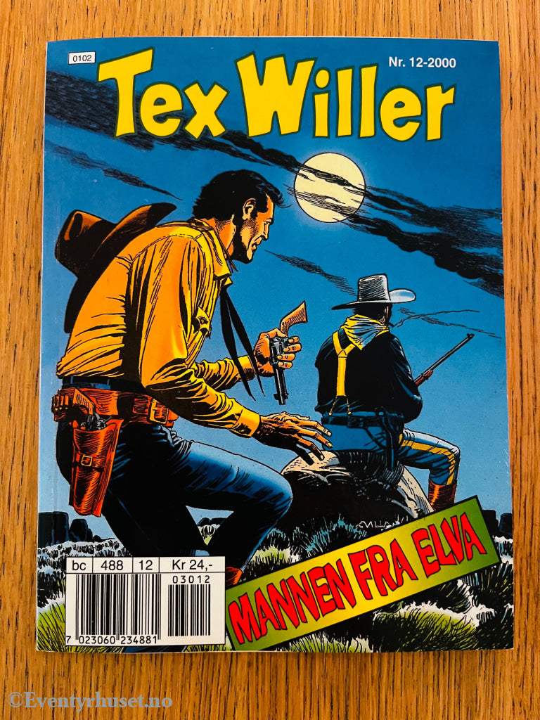 Tex Willer nr. 12 (2000). Tegneseriepocket.