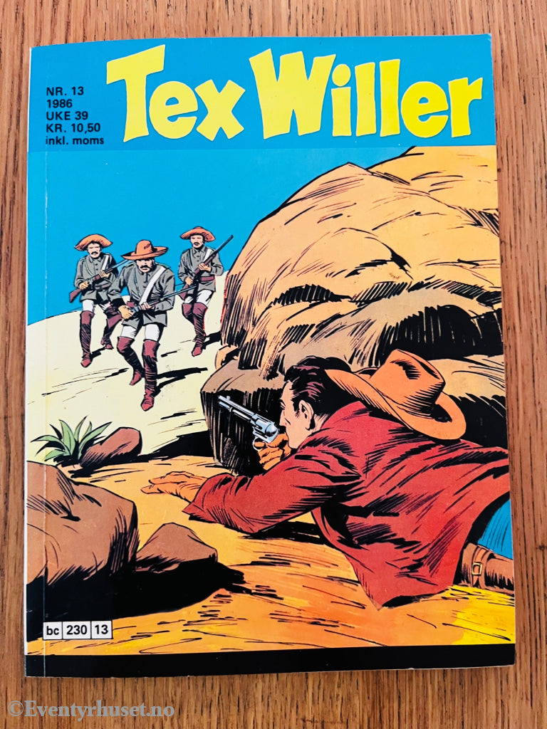 Tex Willer Nr. 13 (1986). Tegneseriehefte.