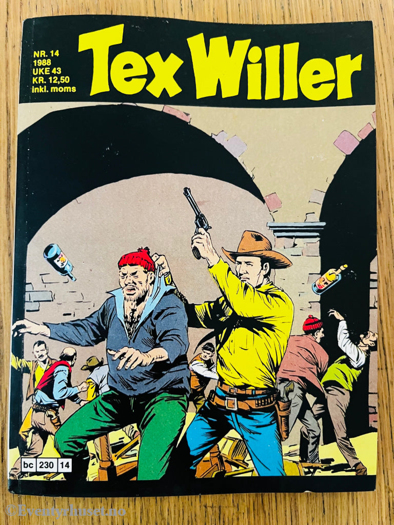 Tex Willer Nr. 14 (1988). Tegneseriepocket.