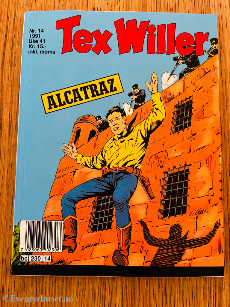 Tex Willer nr. 14 (1991). Tegneseriepocket.