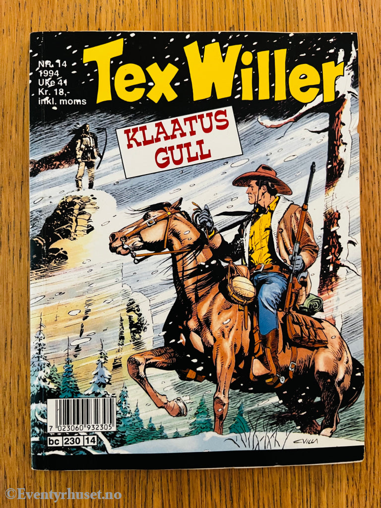 Tex Willer nr. 14 (1994). Tegneseriepocket.