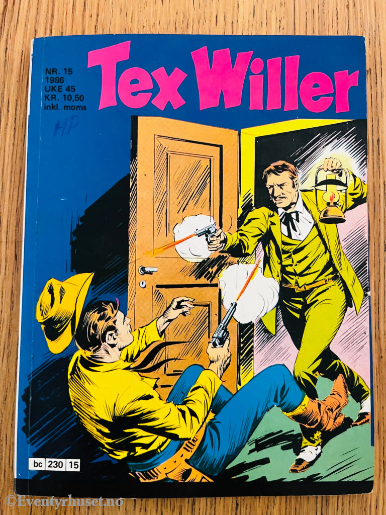 Tex Willer Nr. 15 (1986). Tegneseriehefte.