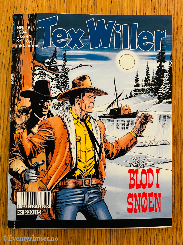 Tex Willer nr. 15 (1994). Tegneseriepocket.