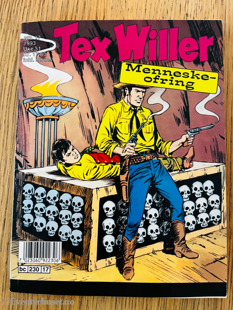 Tex Willer nr. 17 (1993). Tegneseriepocket.
