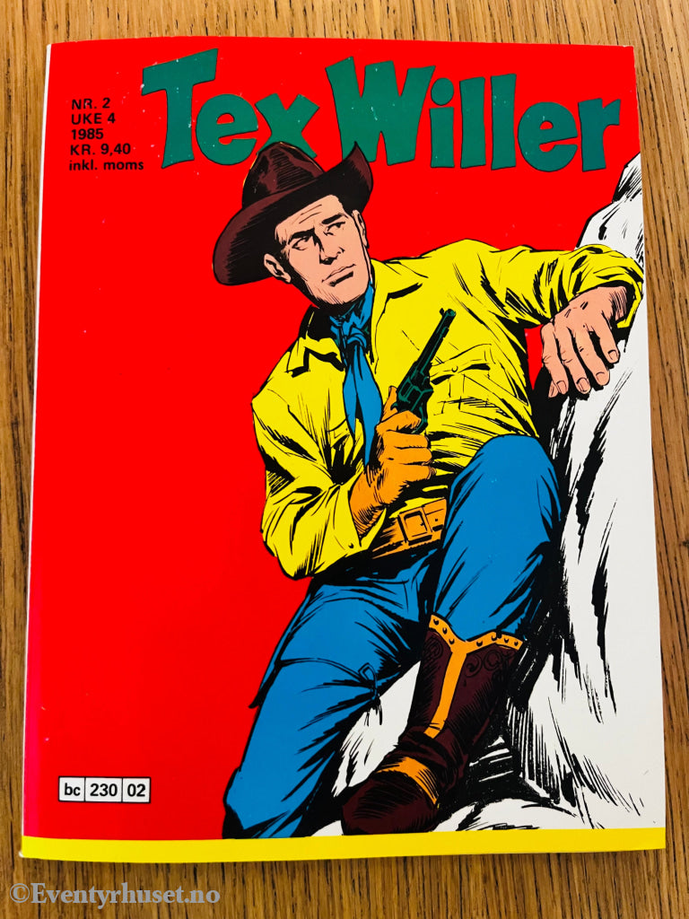 Tex Willer Nr. 2 (1985). Tegneseriehefte.