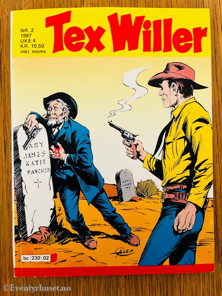 Tex Willer Nr. 2 (1987). Tegneseriepocket.