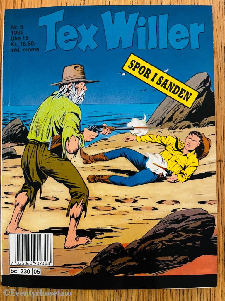 Tex Willer nr. 2 (1992). Tegneseriepocket.