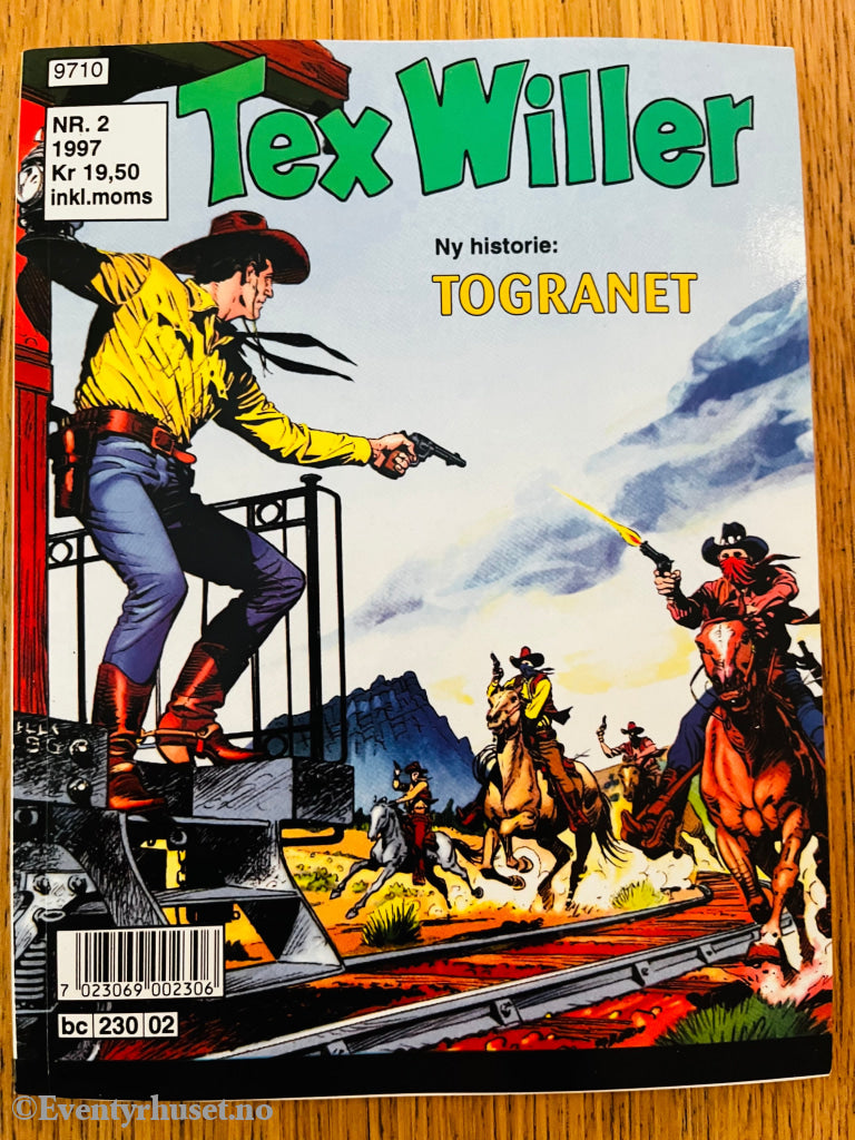 Tex Willer nr. 2 (1997). Tegneseriepocket.