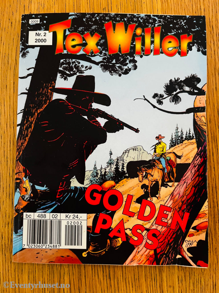 Tex Willer nr. 2 (2000). Tegneseriepocket.