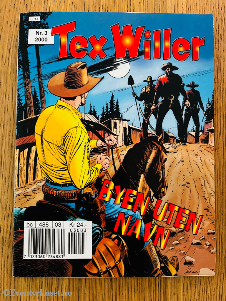 Tex Willer nr. 3 (2000). Tegneseriepocket.