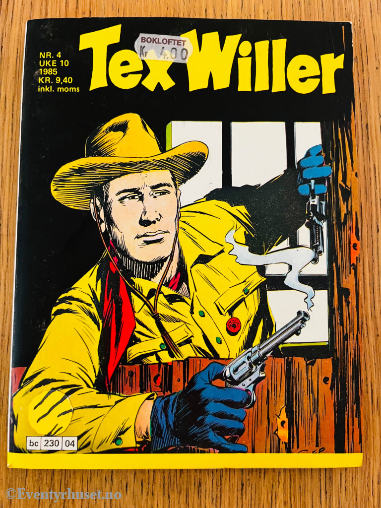 Tex Willer nr. 4 (1985). Tegneseriepocket.