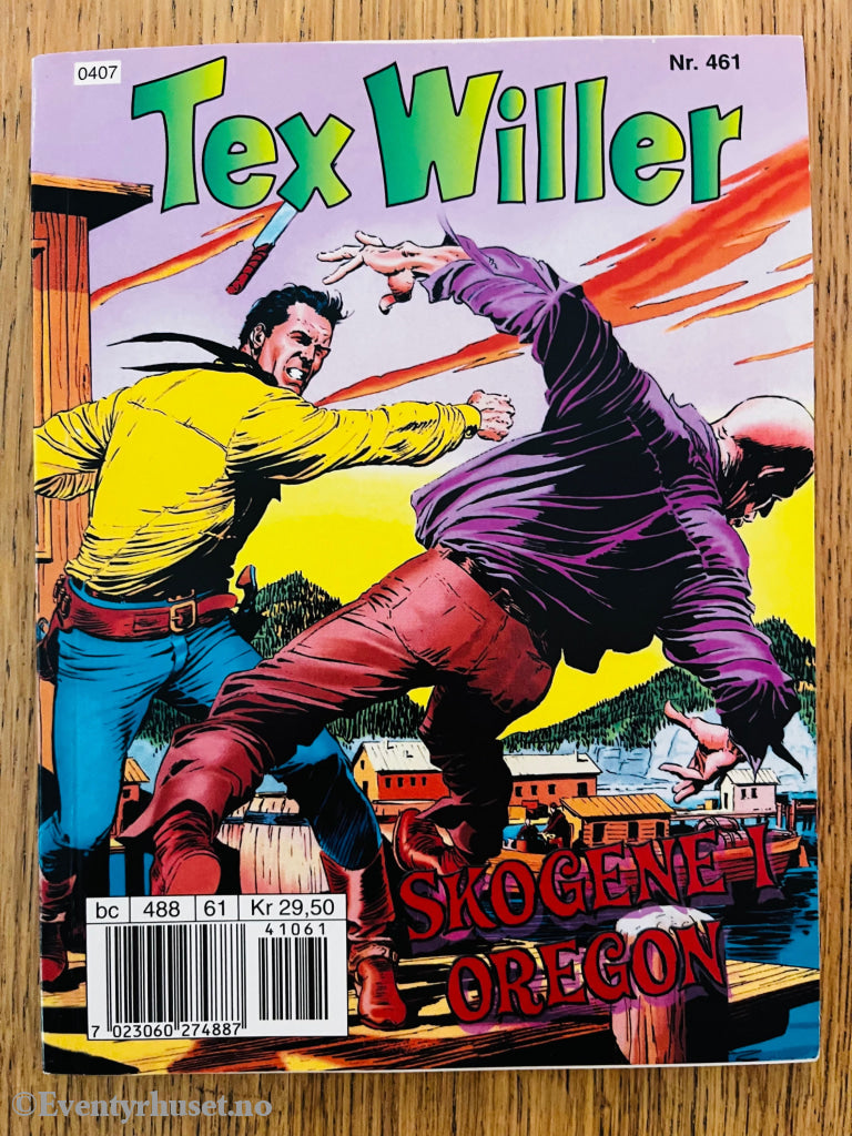 Tex Willer nr. 461 (2002). Tegneseriepocket.
