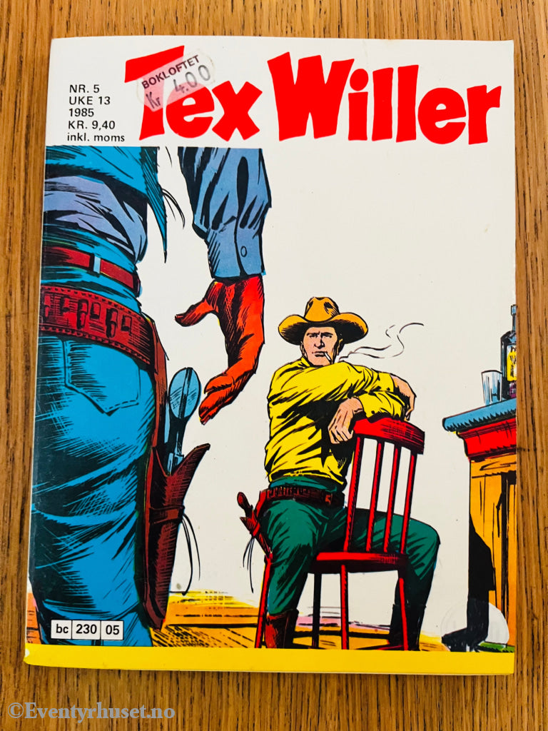 Tex Willer nr. 5 (1985). Tegneseriepocket.