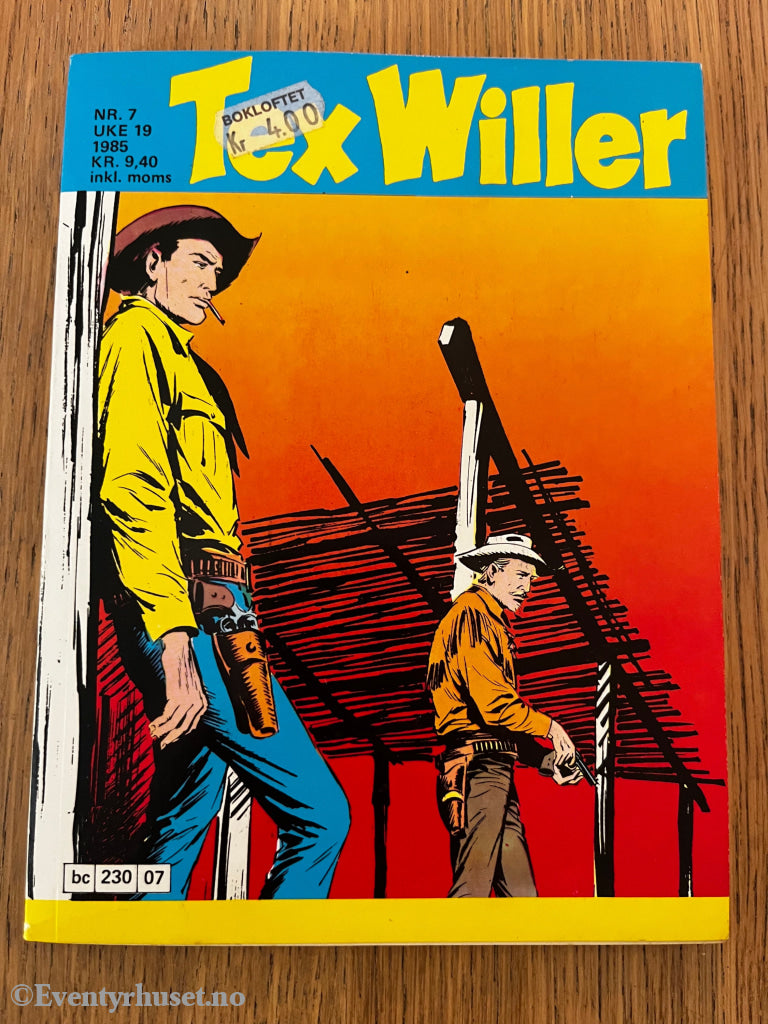 Tex Willer nr. 7 (1985). Tegneseriepocket.