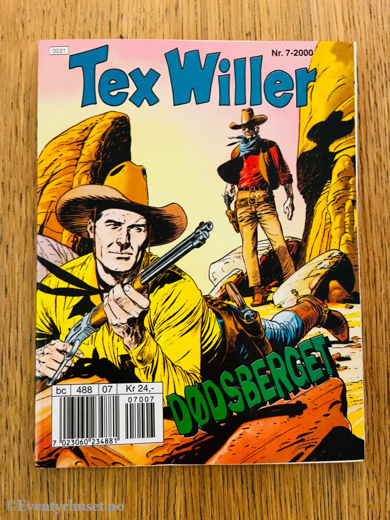 Tex Willer nr. 7 (2000). Tegneseriepocket.