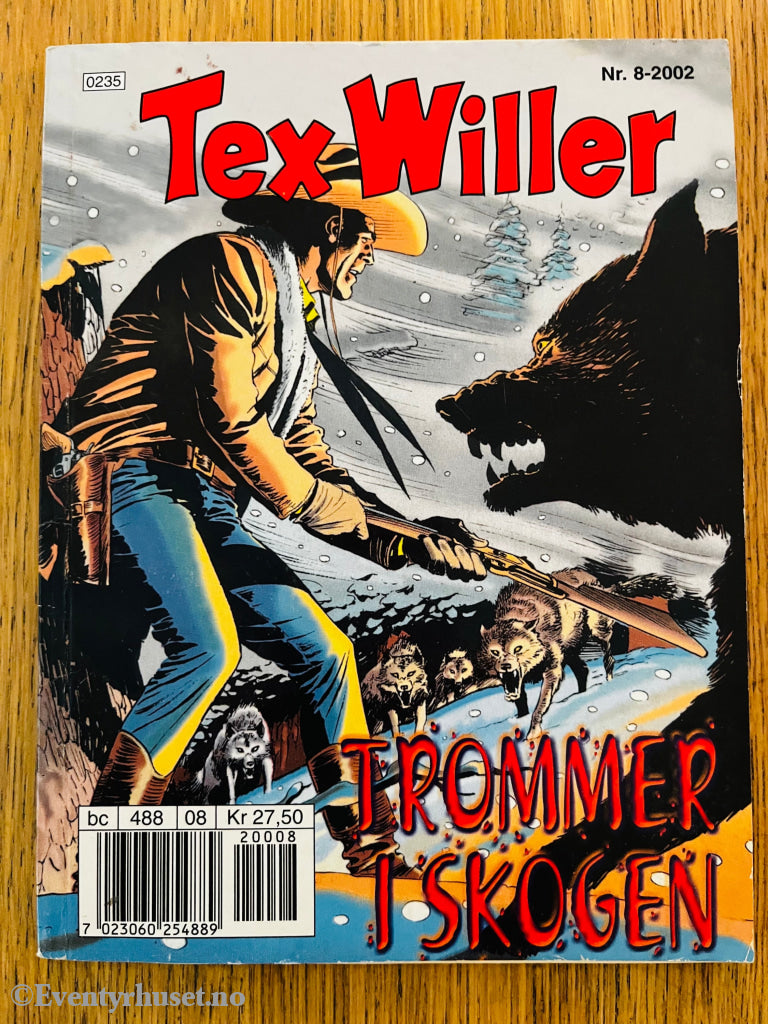 Tex Willer nr. 8 (2002). Tegneseriepocket.