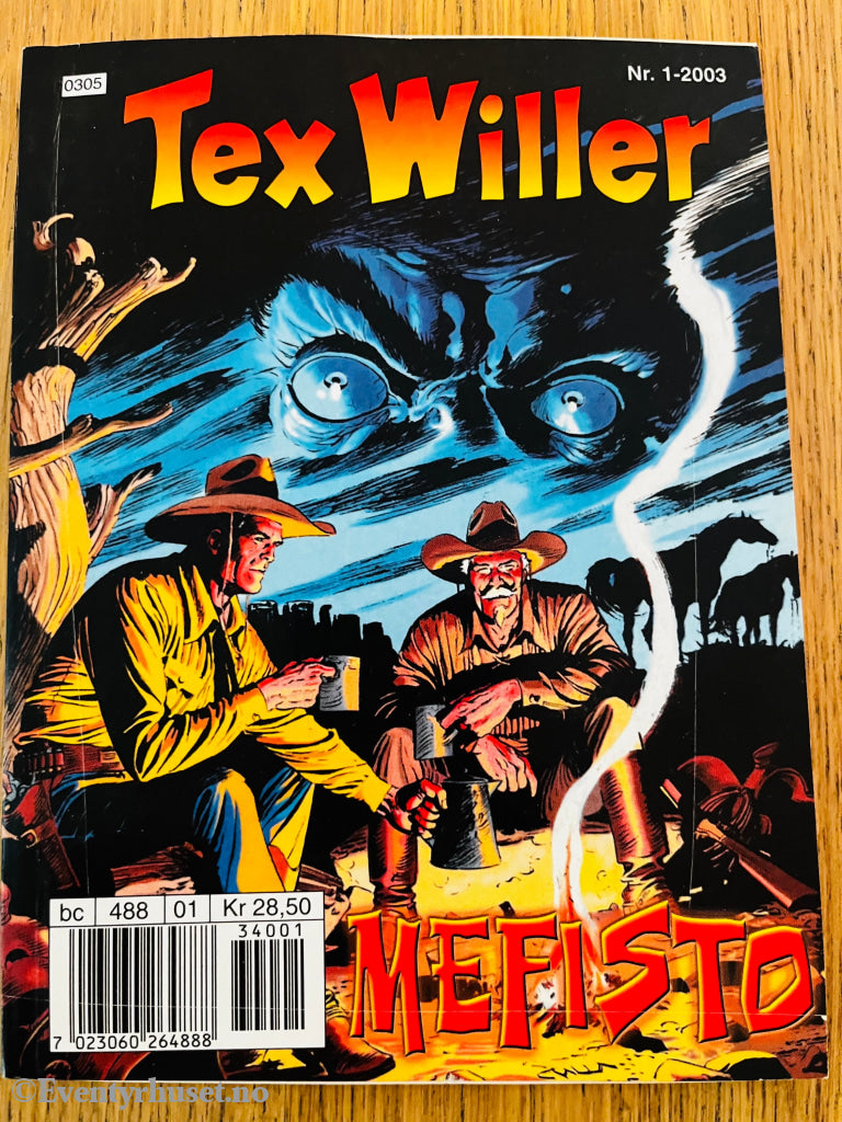 Tex Willer nr. 9 (2001). Tegneseriepocket.