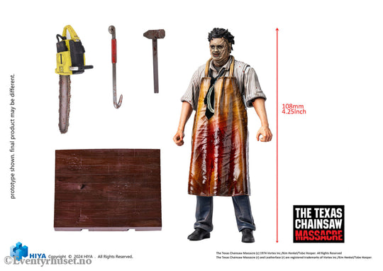 Texas Chainsaw Massacre (1974) Exquisite Mini Action Figure 1/18 Killing Mask 11 cm. Mint In Sealed Box (MISB)!