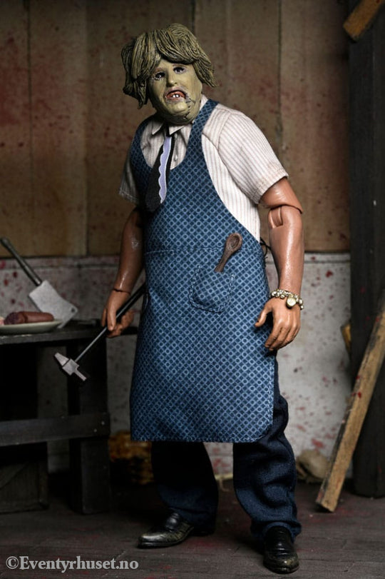 Texas Chainsaw Massacre Clothed Action Figure Leatherface with Old Lady Mask 20 cm Toys