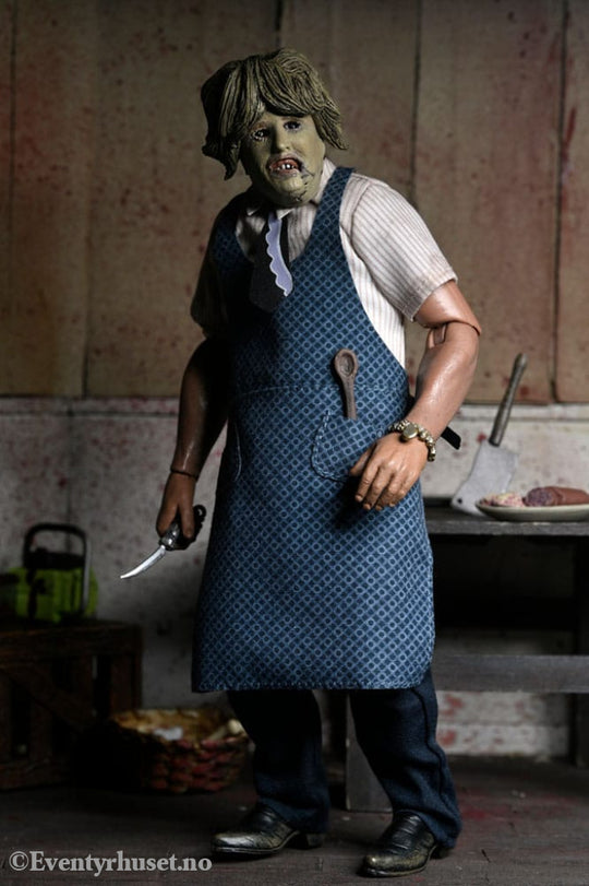 Texas Chainsaw Massacre Clothed Action Figure Leatherface with Old Lady Mask 20 cm Toys